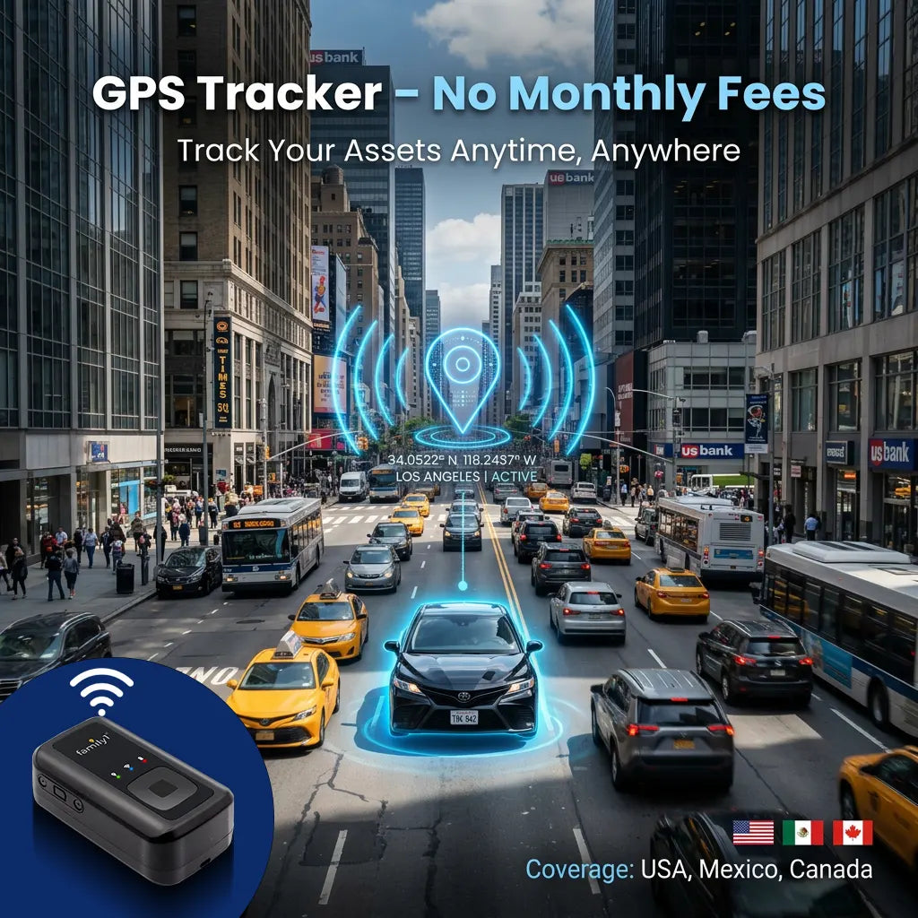 GPS tracker with no monthly fees