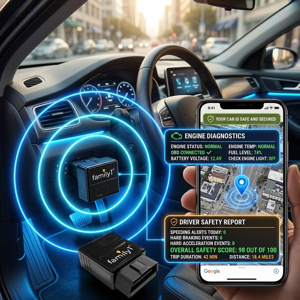 Family1st Plug in GPS Tracker
