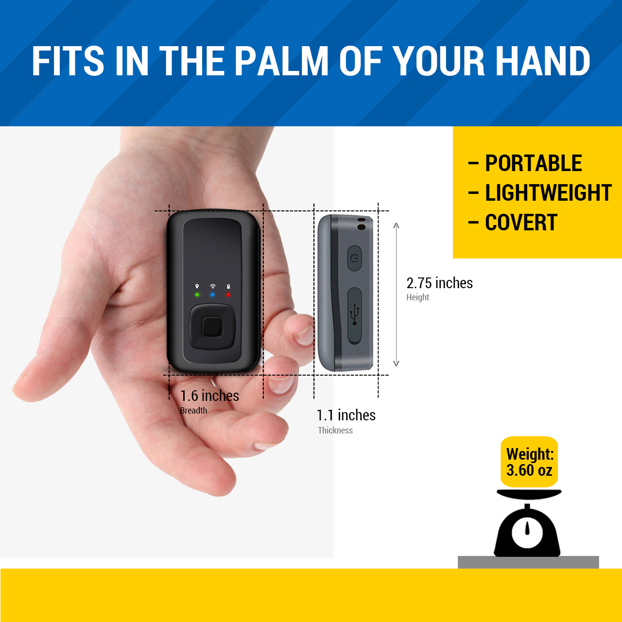 Portable GPS Tracker - Main Image